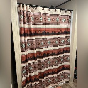 Southwestern shower curtain